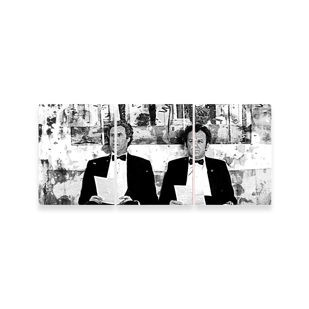 Step Brothers Grayscale Wall Art