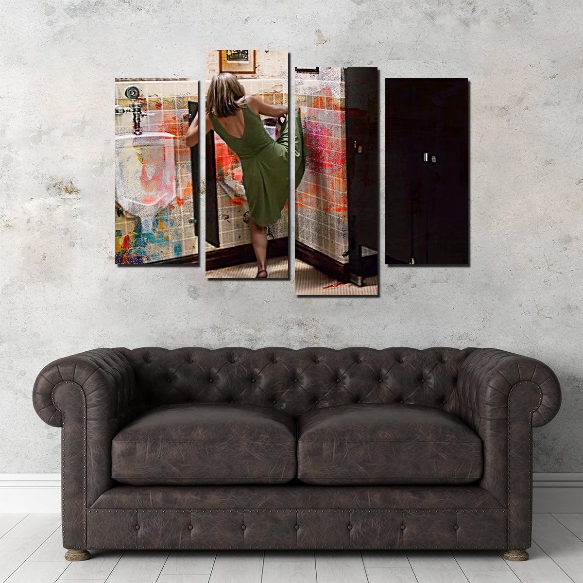 Step Brothers Urinal Wall Art