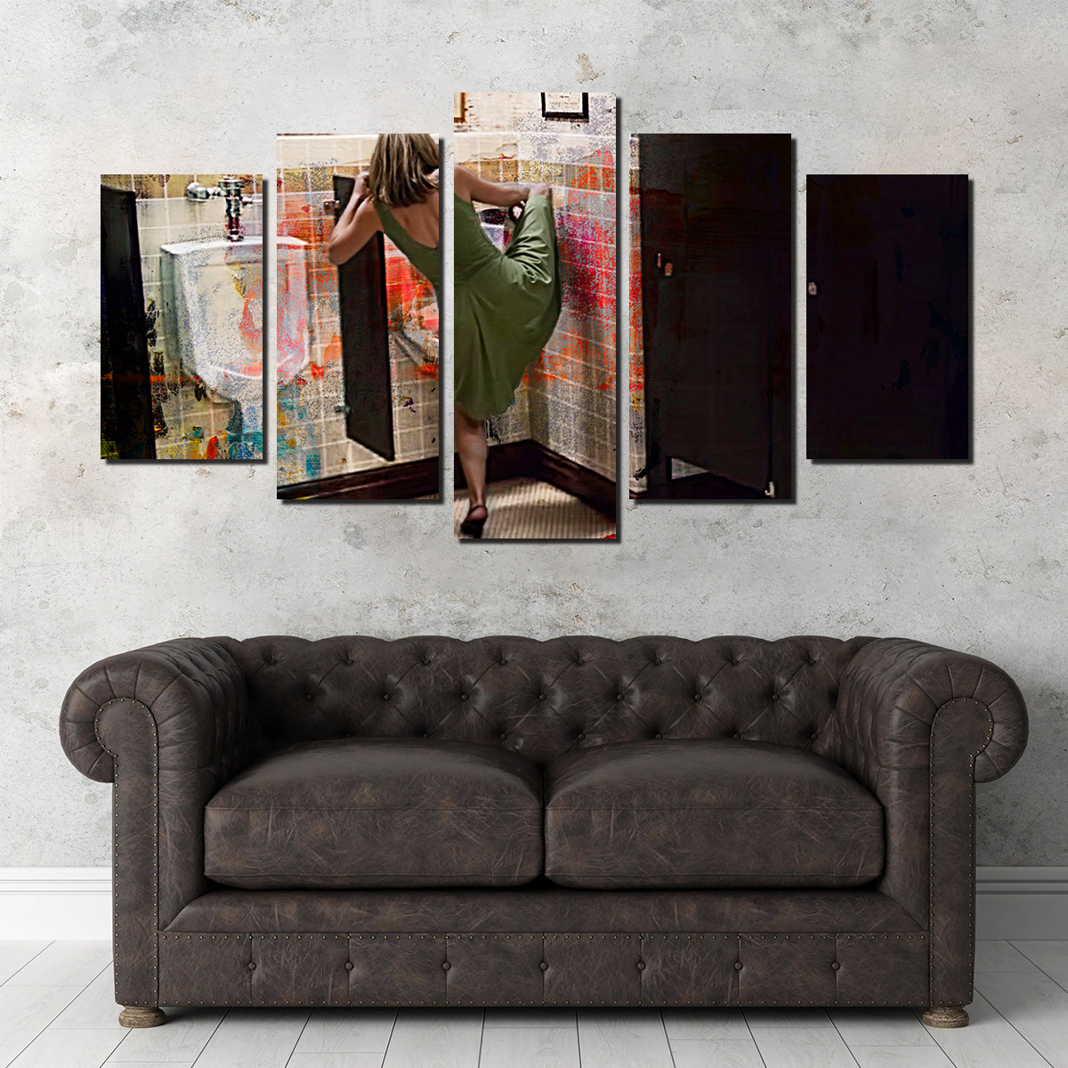 Step Brothers Urinal Wall Art