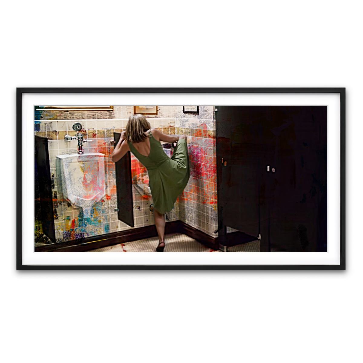 Framed Print 2x1 Black