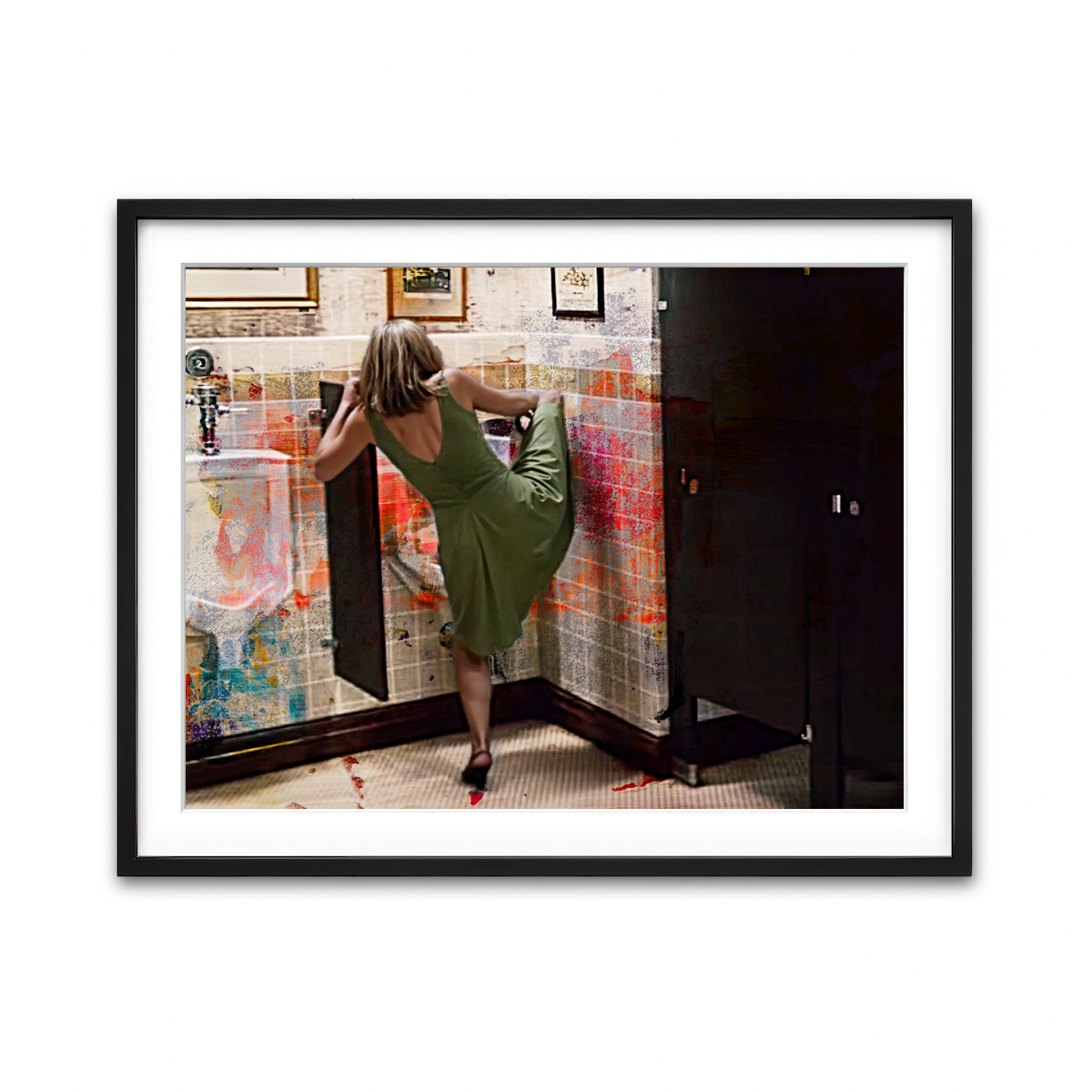 Framed Print 4x3 Black