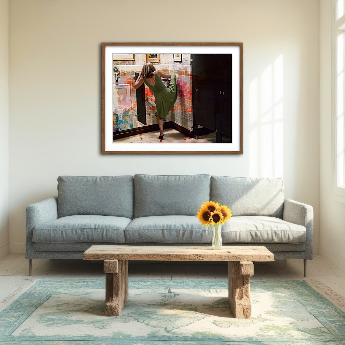 AUTO-MOCKUP ROOM | Step Brothers Urinal Wall Art