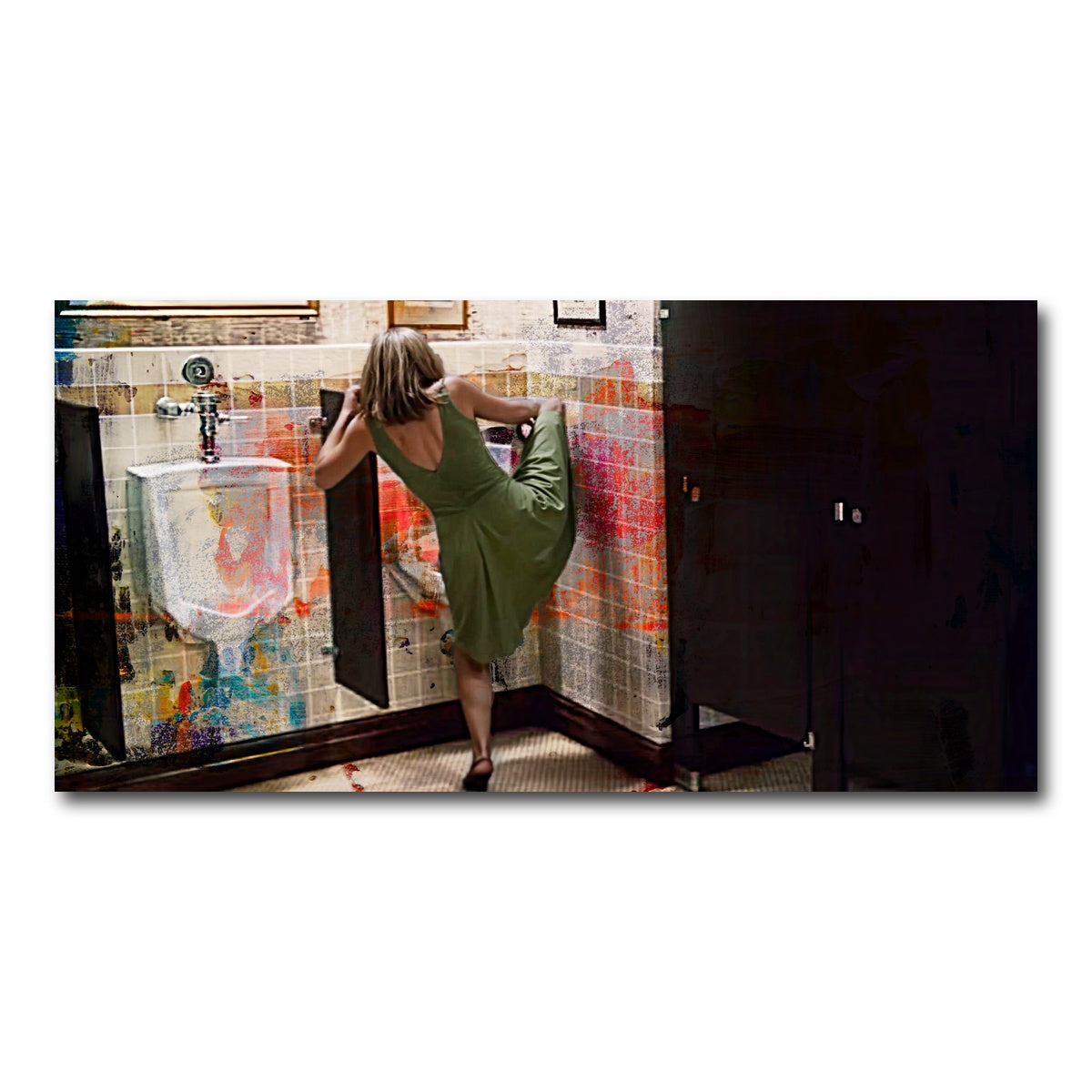 AUTO-MOCKUP WHITE | Step Brothers Urinal | 1 Piece | Gallery Wrap Canvas | group=2x1