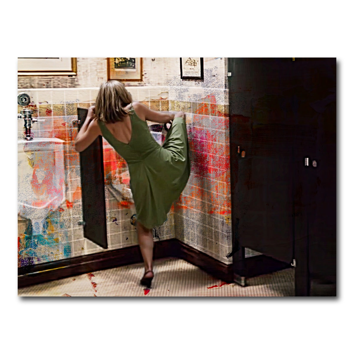 AUTO-MOCKUP WHITE | Step Brothers Urinal | 1 Piece | Gallery Wrap Canvas | group=4x3