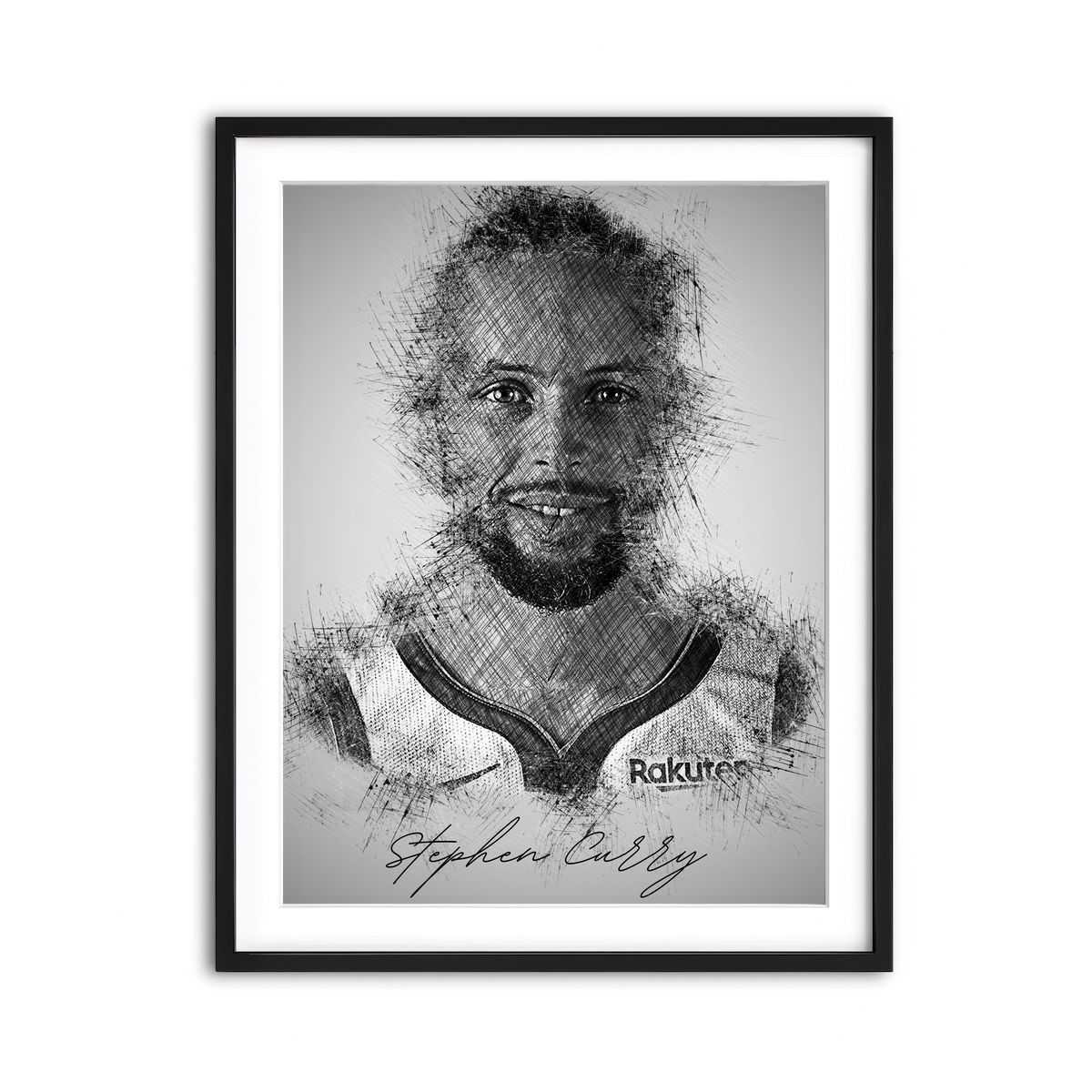 Framed Print 3x4 Black