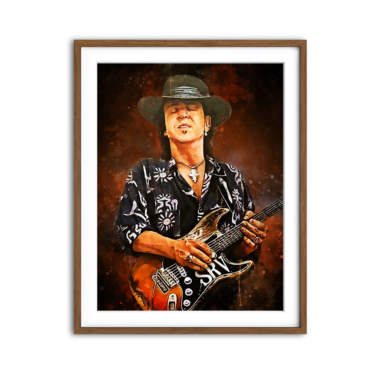 Framed Print 3x4 Walnut