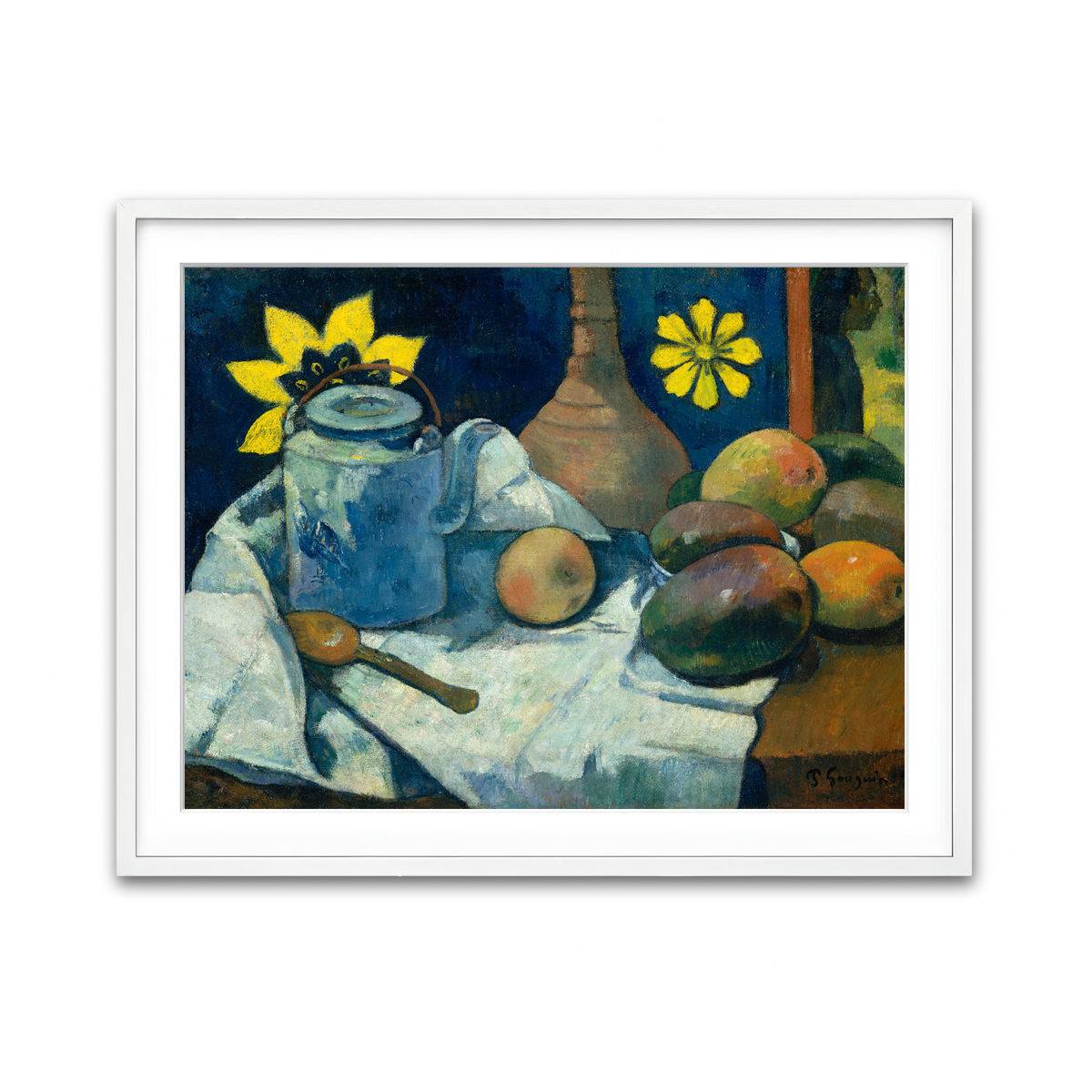 Framed Print 4x3 White