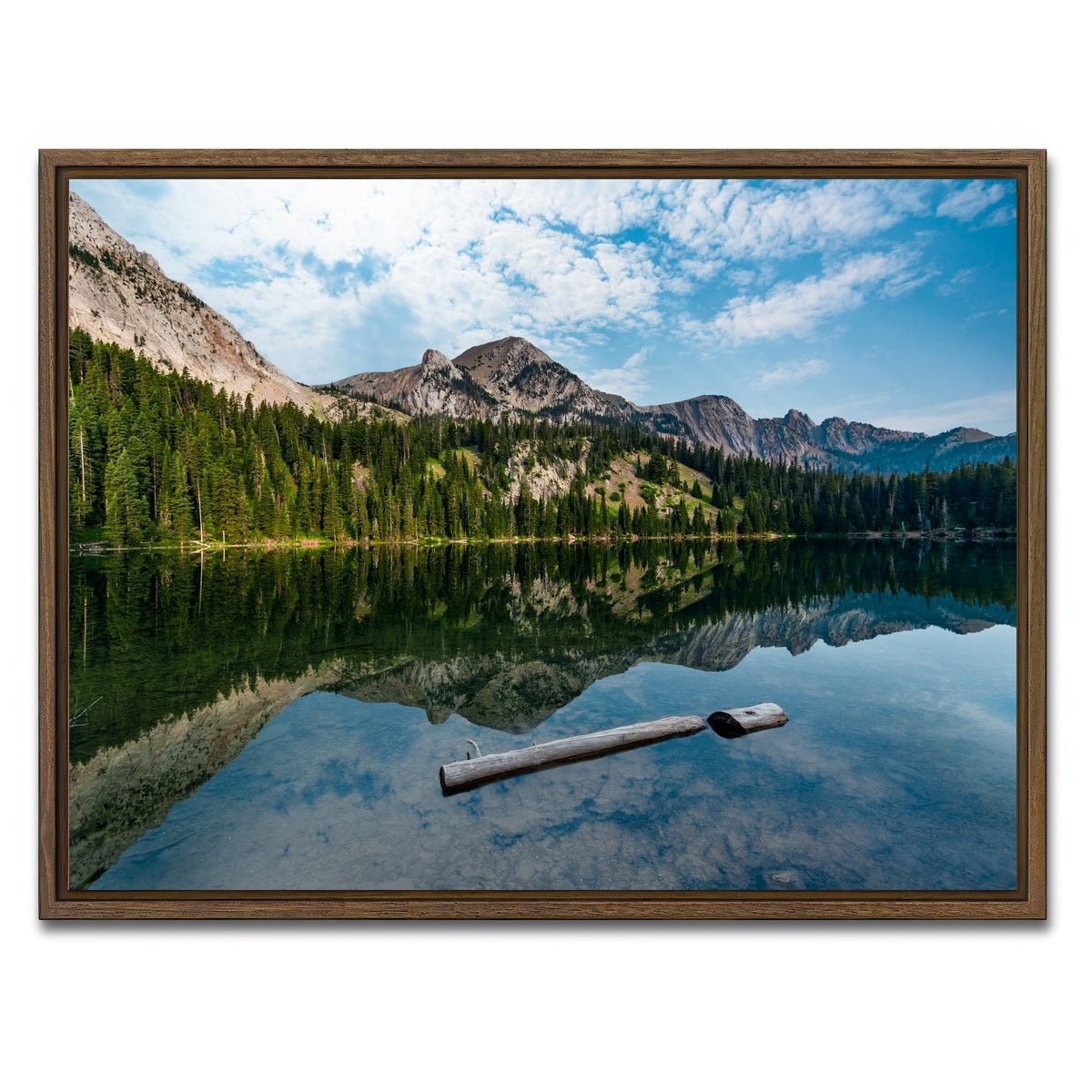 AUTO-MOCKUP WHITE | Still Morning | 1 Piece | Walnut Framed Canvas | group=4x3