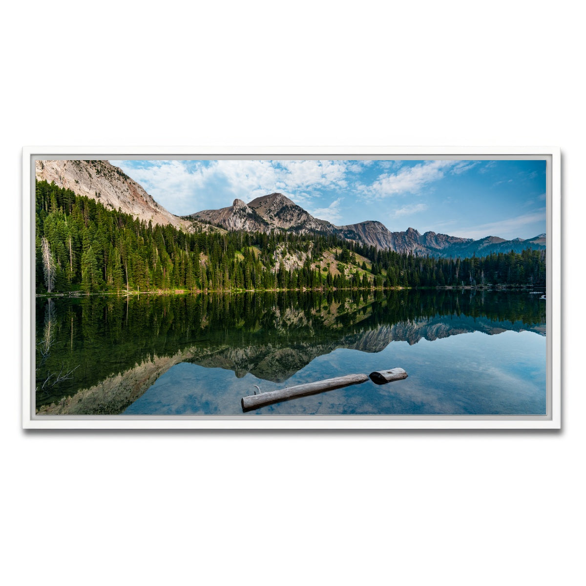 AUTO-MOCKUP WHITE | Still Morning | 1 Piece | White Framed Canvas | group=2x1