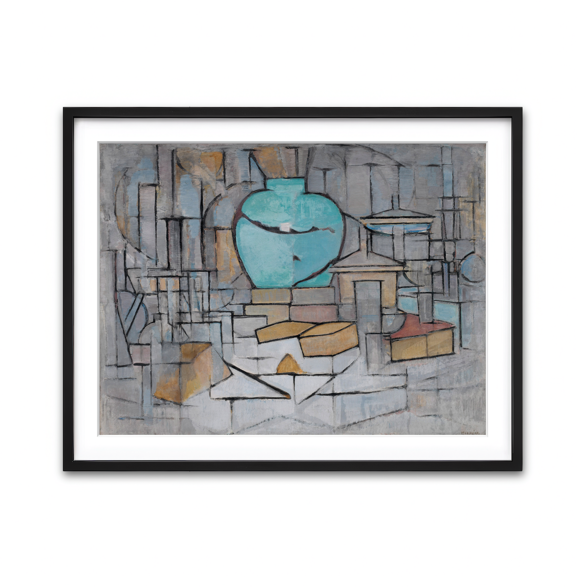 Framed Print 4x3 Black