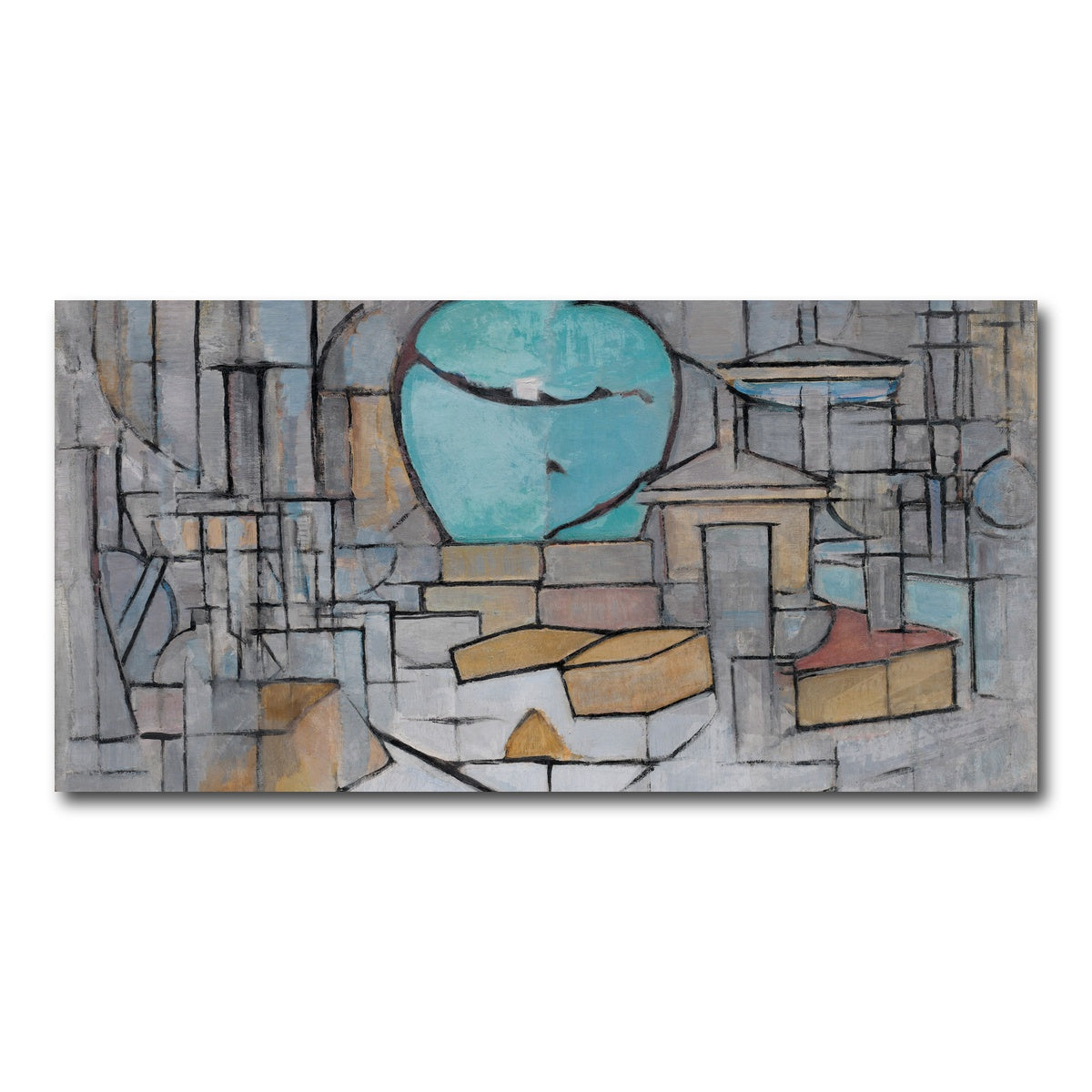 AUTO-MOCKUP WHITE | Stilleven met gemberpot | 1 Piece | Gallery Wrap Canvas | group=2x1