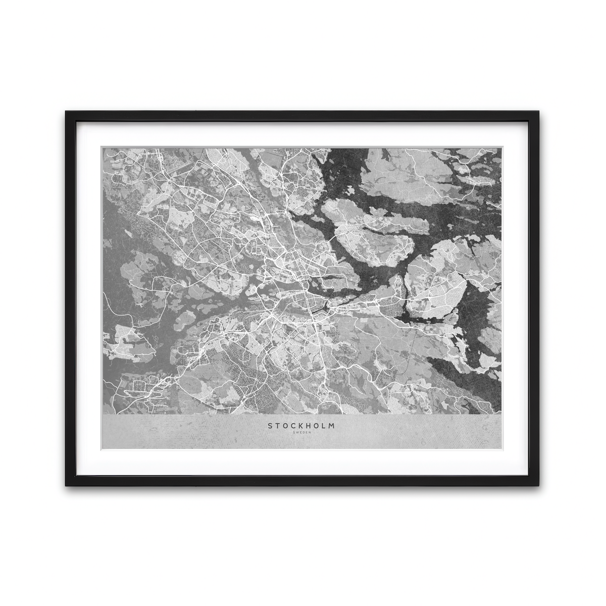 Framed Print 4x3 Black