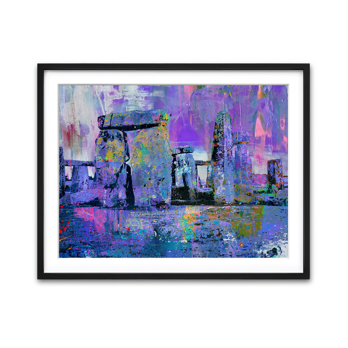 Framed Print 4x3 Black