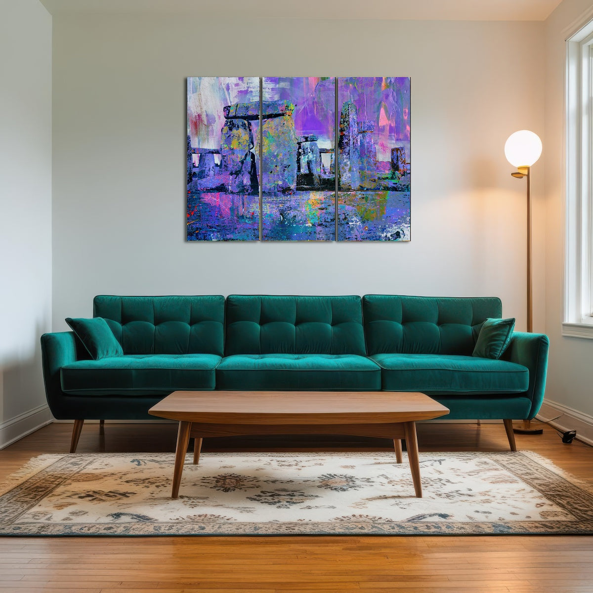 AUTO-MOCKUP ROOM | Stonehenge Abstract