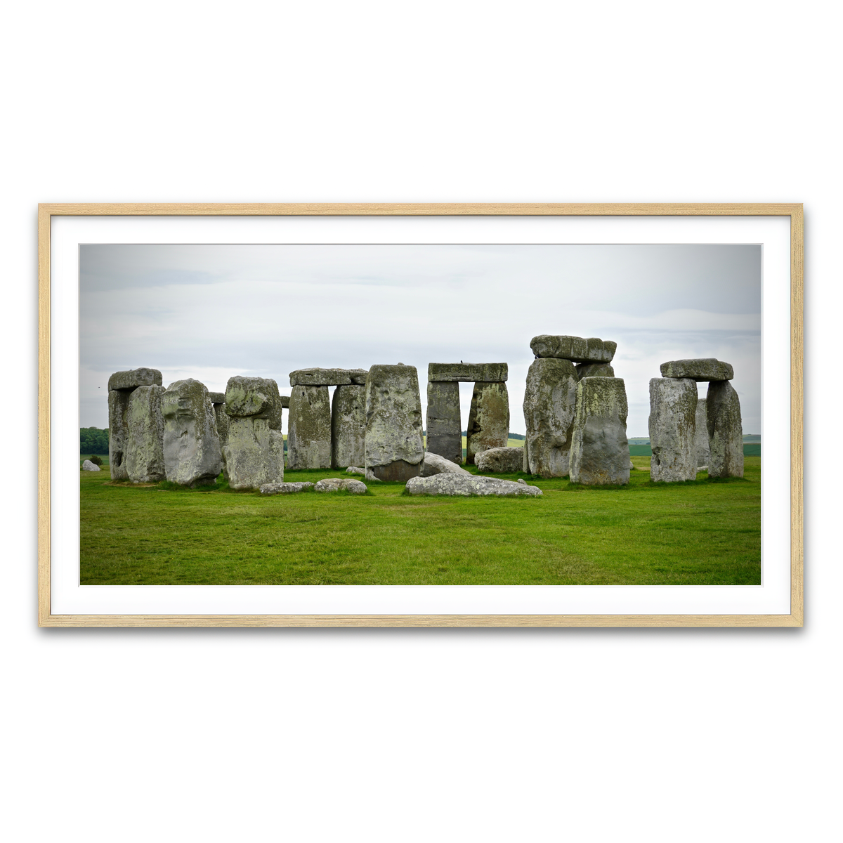 Framed Print 2x1 Natural