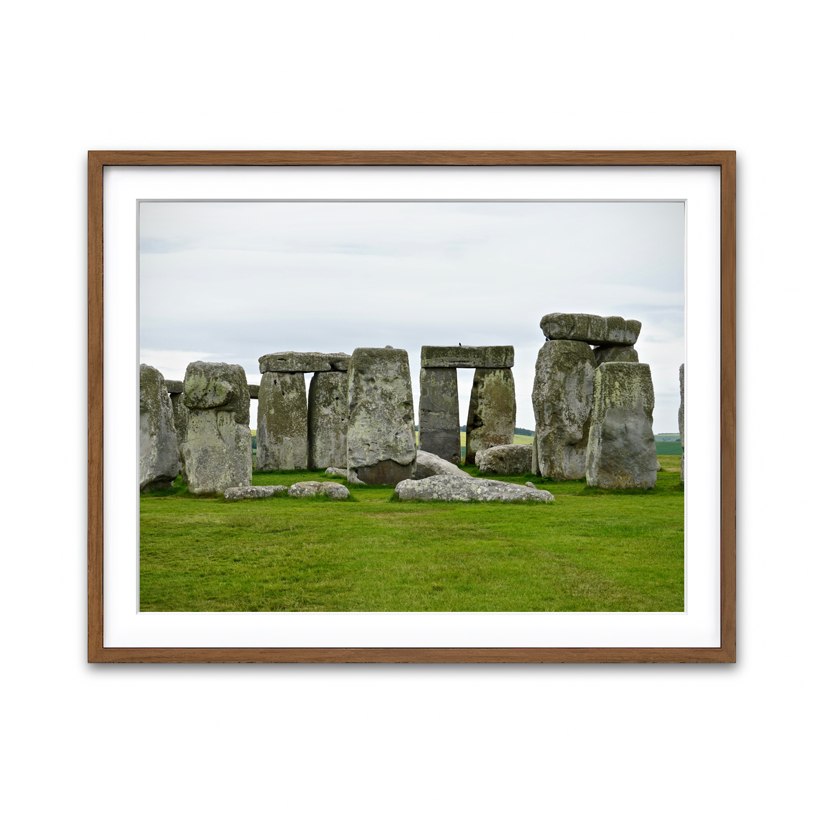 Framed Print 4x3 Walnut