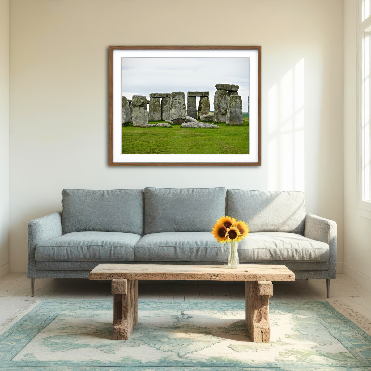 AUTO-MOCKUP ROOM | Stonehenge Wall Art