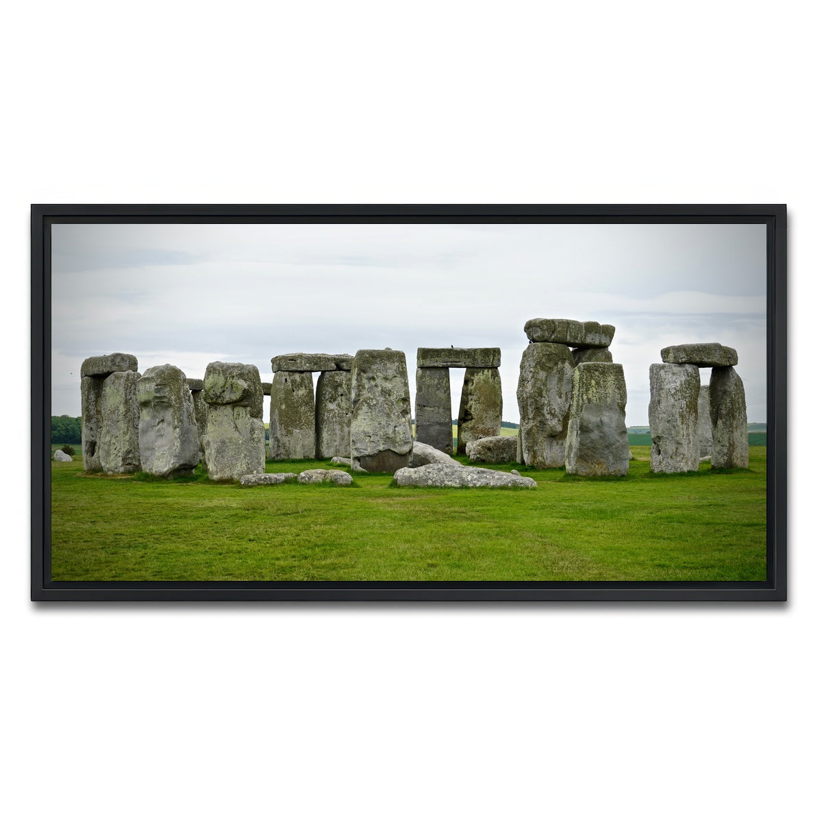 AUTO-MOCKUP WHITE | Stonehenge | 1 Piece | Black Framed Canvas | group=2x1