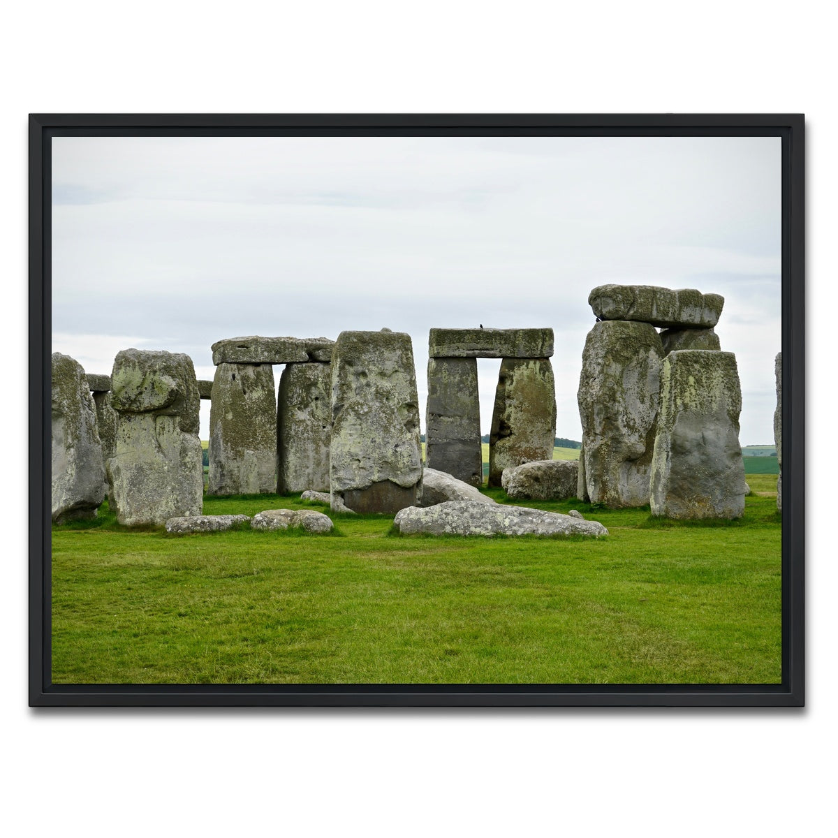 AUTO-MOCKUP WHITE | Stonehenge | 1 Piece | Black Framed Canvas | group=4x3