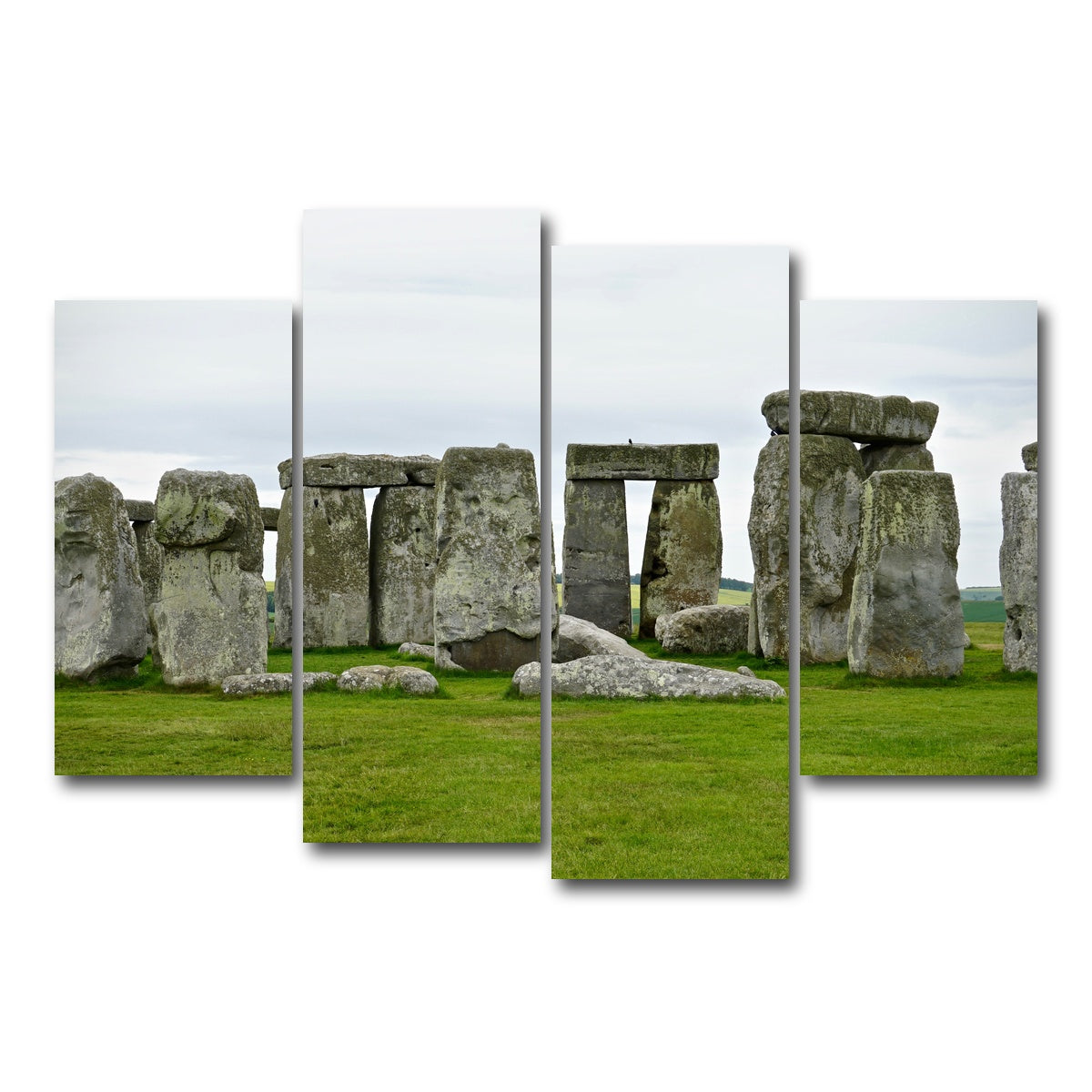 AUTO-MOCKUP WHITE | Stonehenge | 4 Piece | Gallery Wrap Canvas | group=4_short