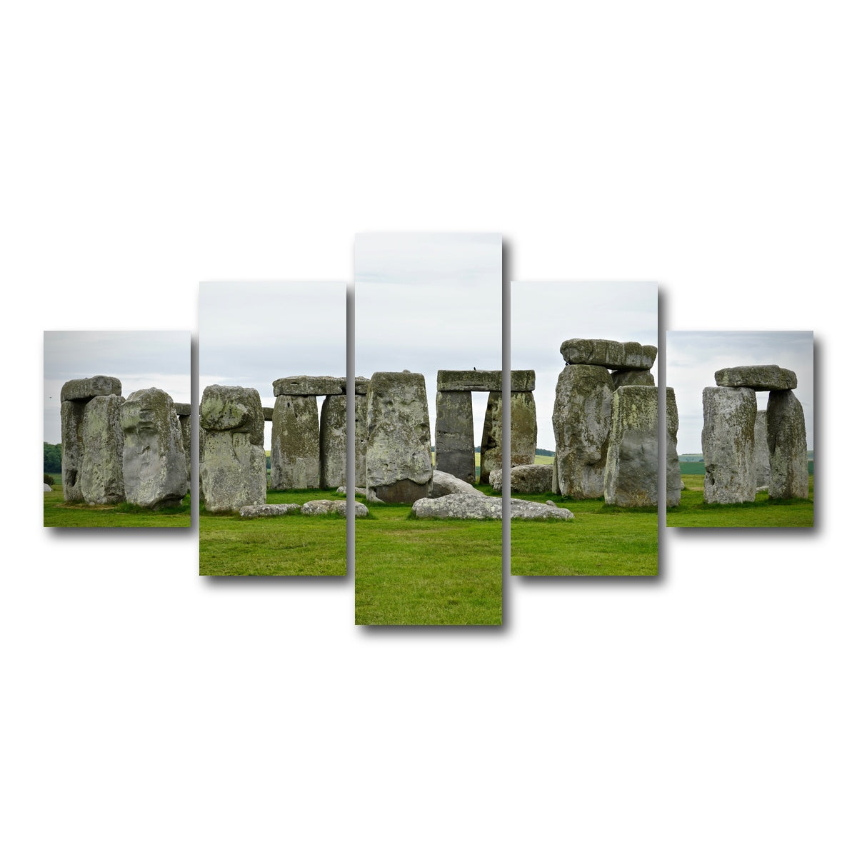 AUTO-MOCKUP WHITE | Stonehenge | 5 Piece | Gallery Wrap Canvas | group=5_short