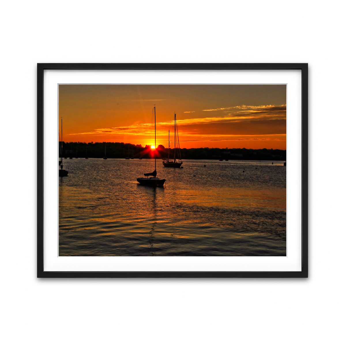 Framed Print 4x3 Black