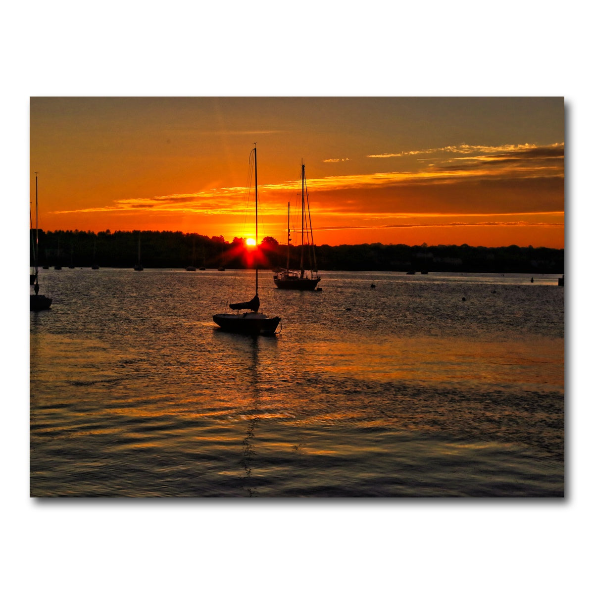 AUTO-MOCKUP WHITE | Stonington Sunset | 1 Piece | Gallery Wrap Canvas | group=4x3