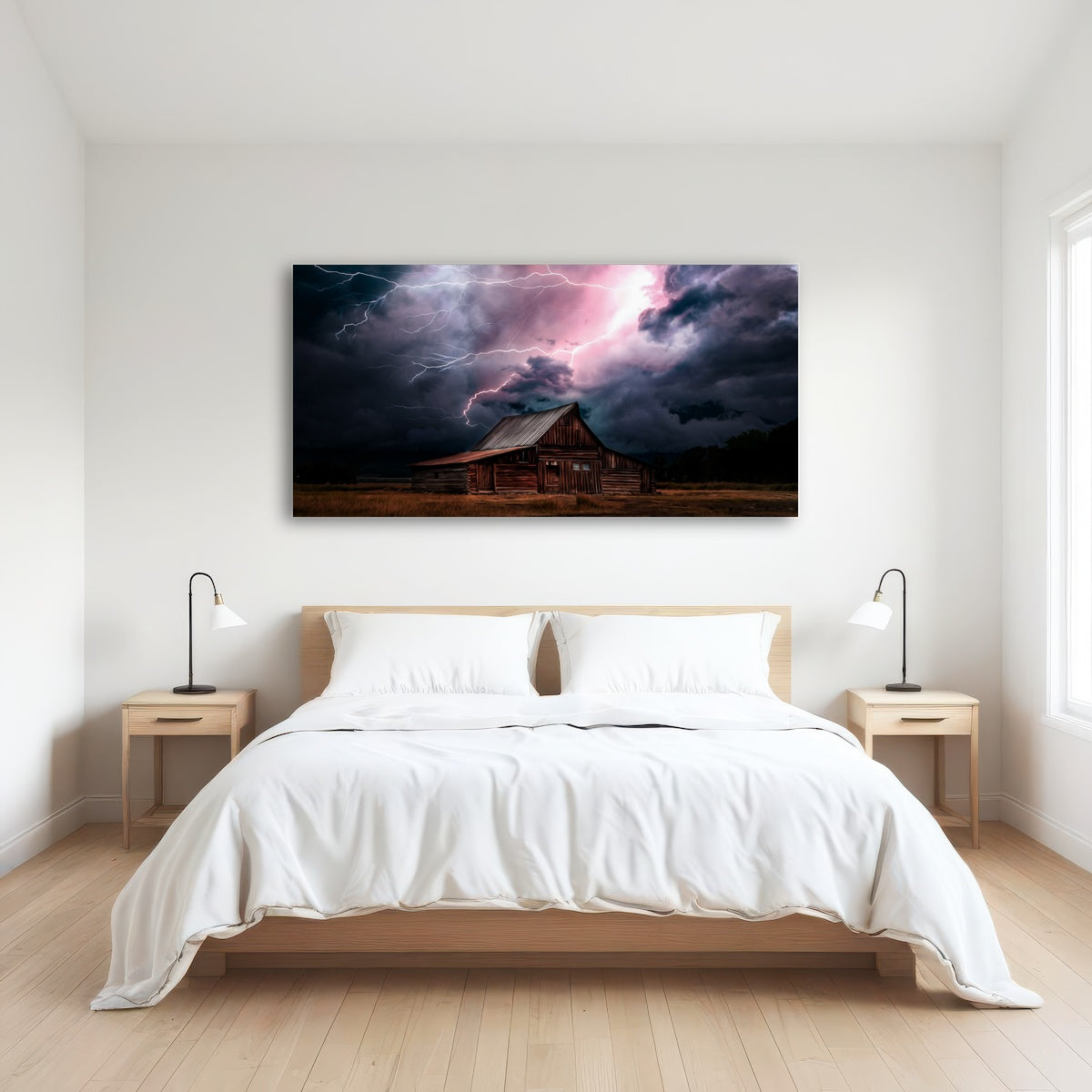 AUTO-MOCKUP ROOM | Storm Over the House