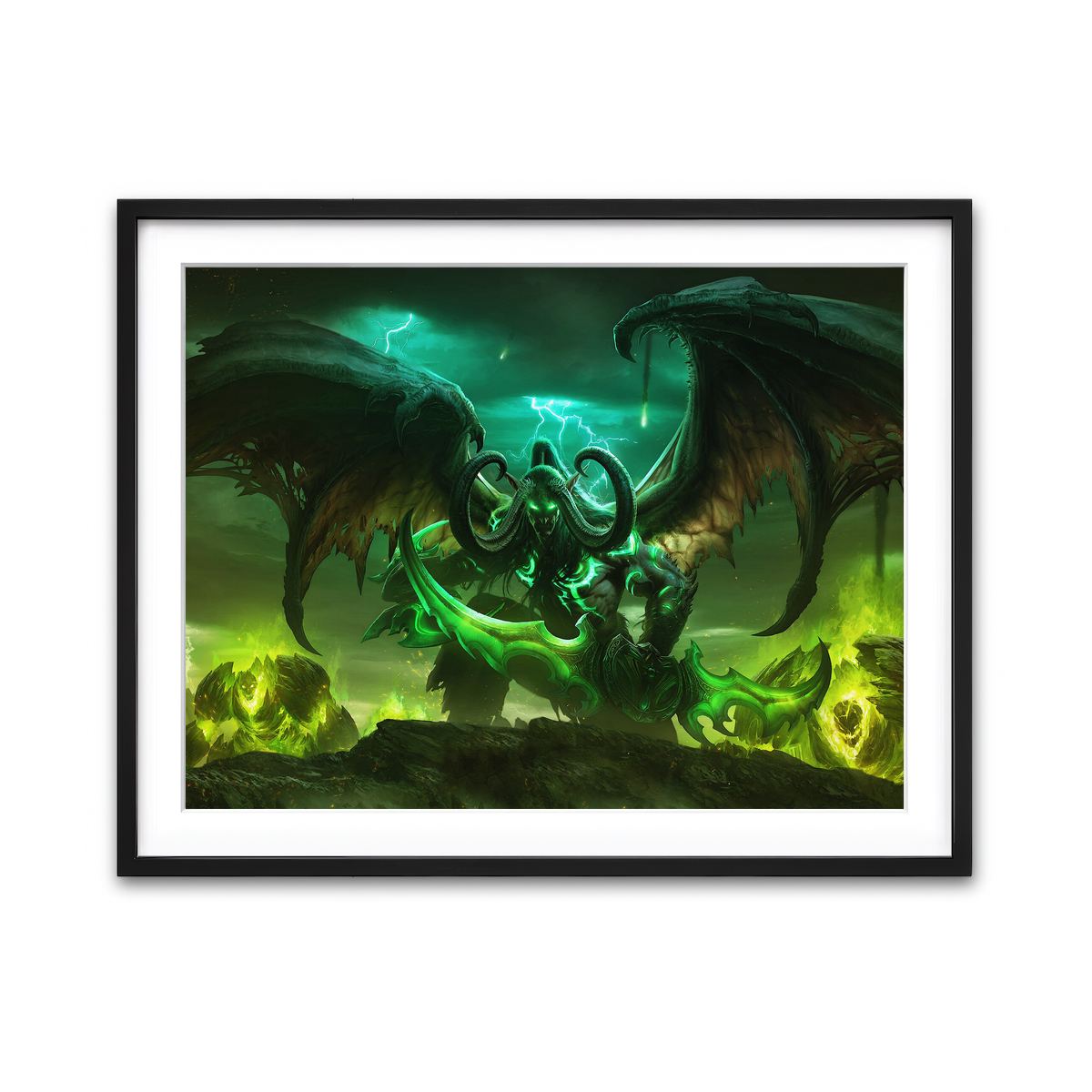 Framed Print 4x3 Black