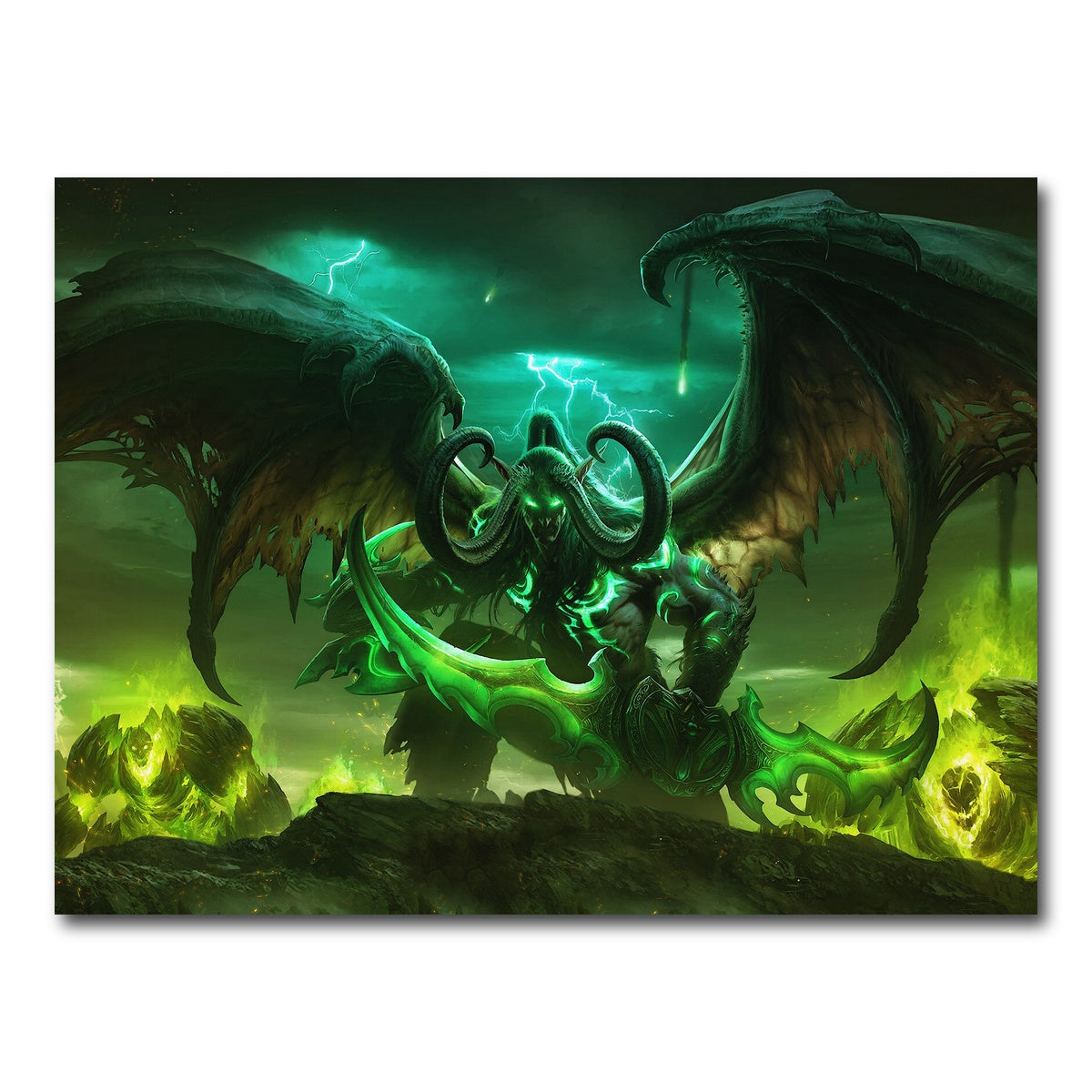 AUTO-MOCKUP WHITE | Stormrage | 1 Piece | Gallery Wrap Canvas | group=4x3