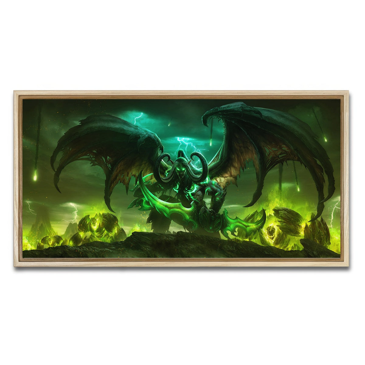 AUTO-MOCKUP WHITE | Stormrage | 1 Piece | Natural Framed Canvas | group=2x1