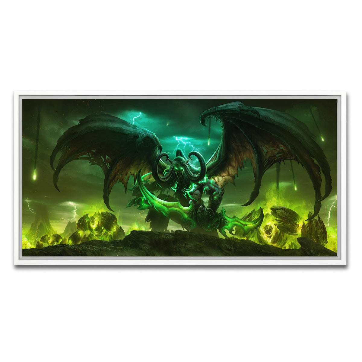 AUTO-MOCKUP WHITE | Stormrage | 1 Piece | White Framed Canvas | group=2x1