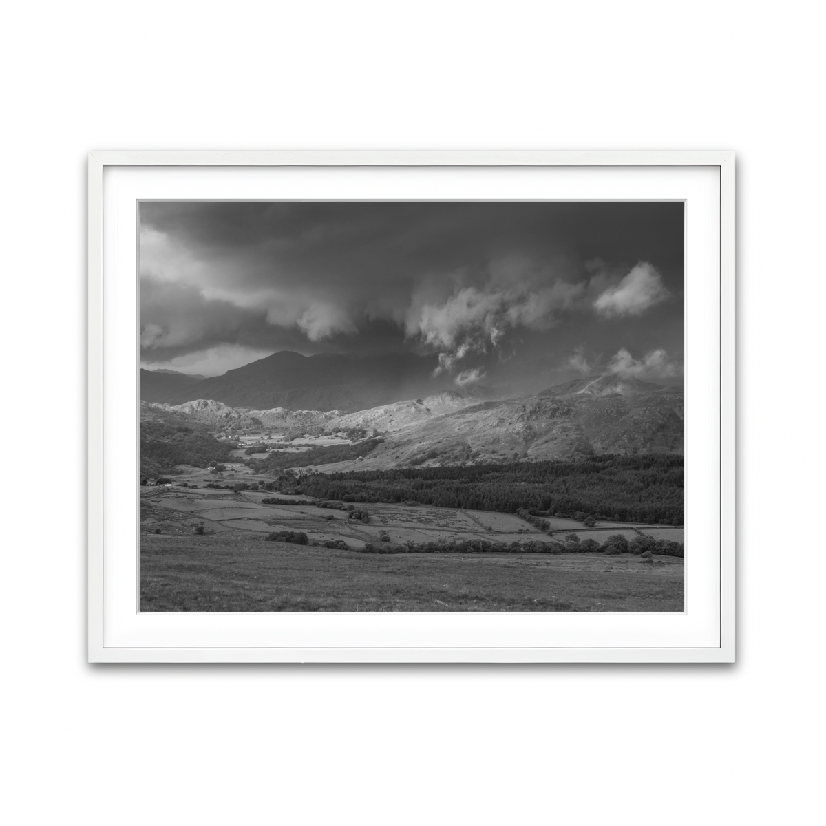 Framed Print 4x3 White