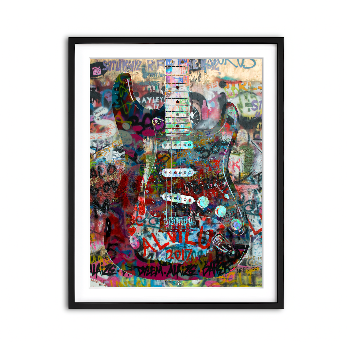 Framed Print 3x4 Black