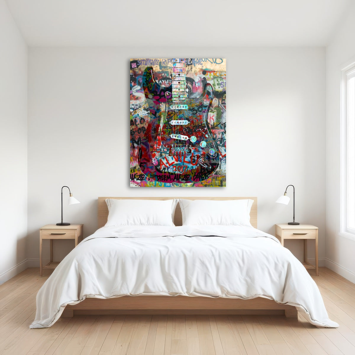 AUTO-MOCKUP ROOM | Strat Heavy Graffiti