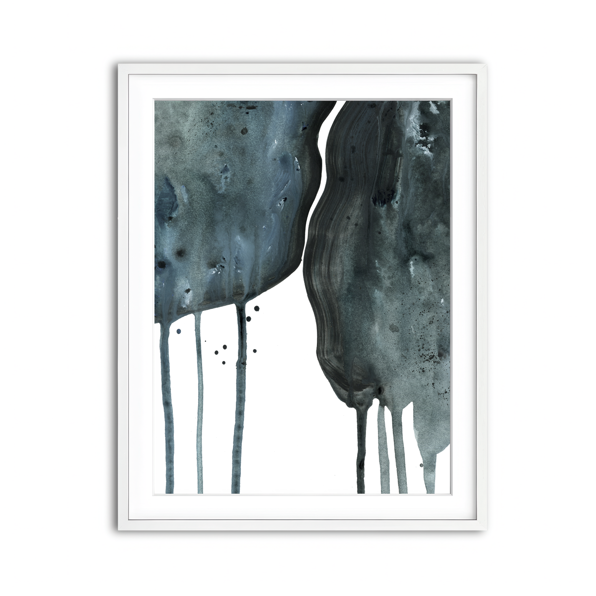 Framed Print 3x4 White