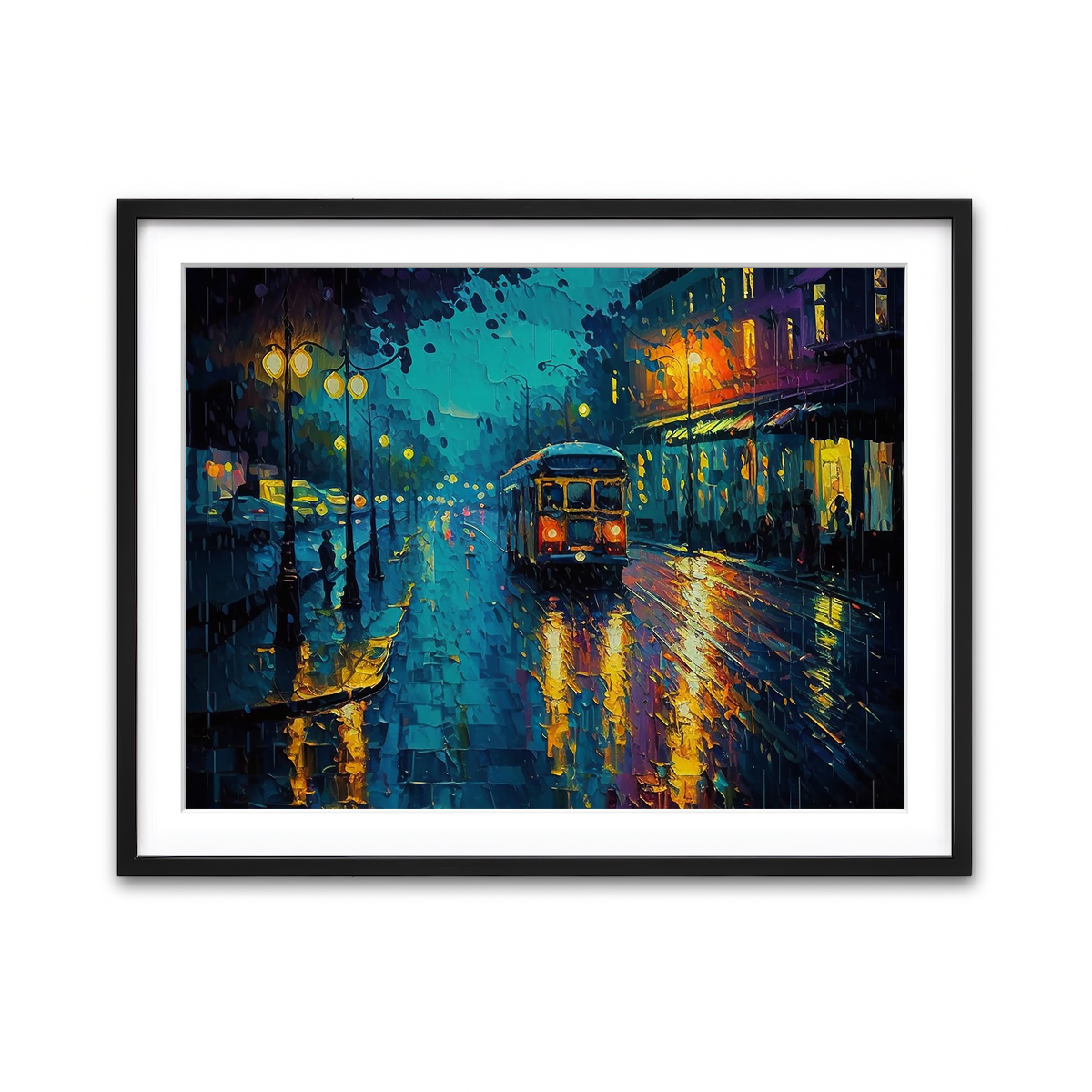 Framed Print 4x3 Black