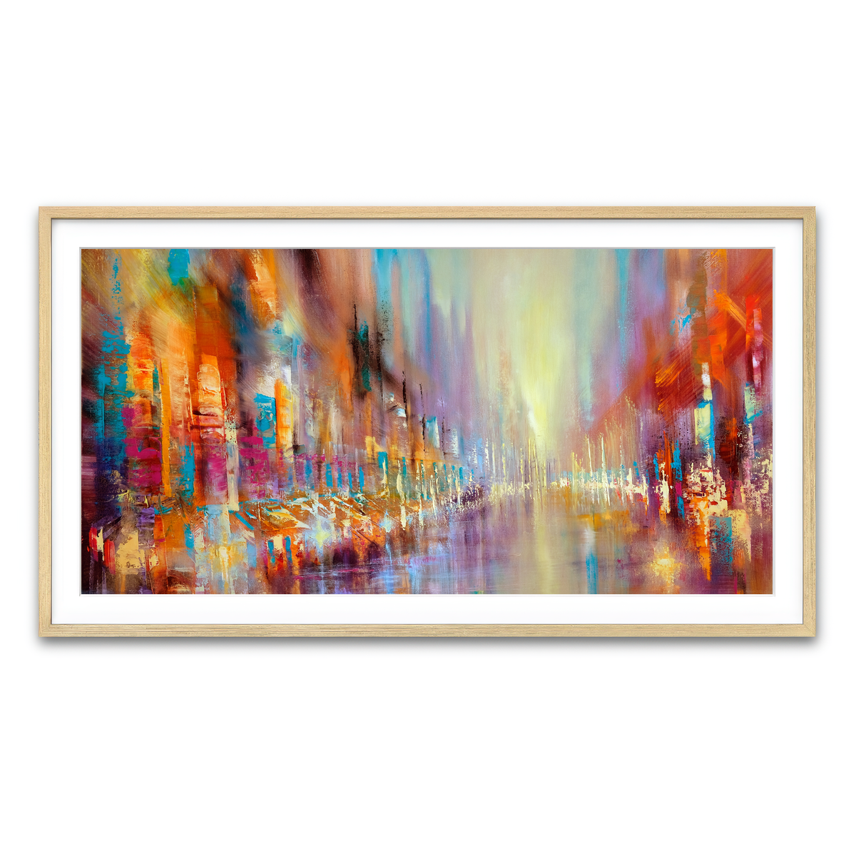 Framed Print 2x1 Natural