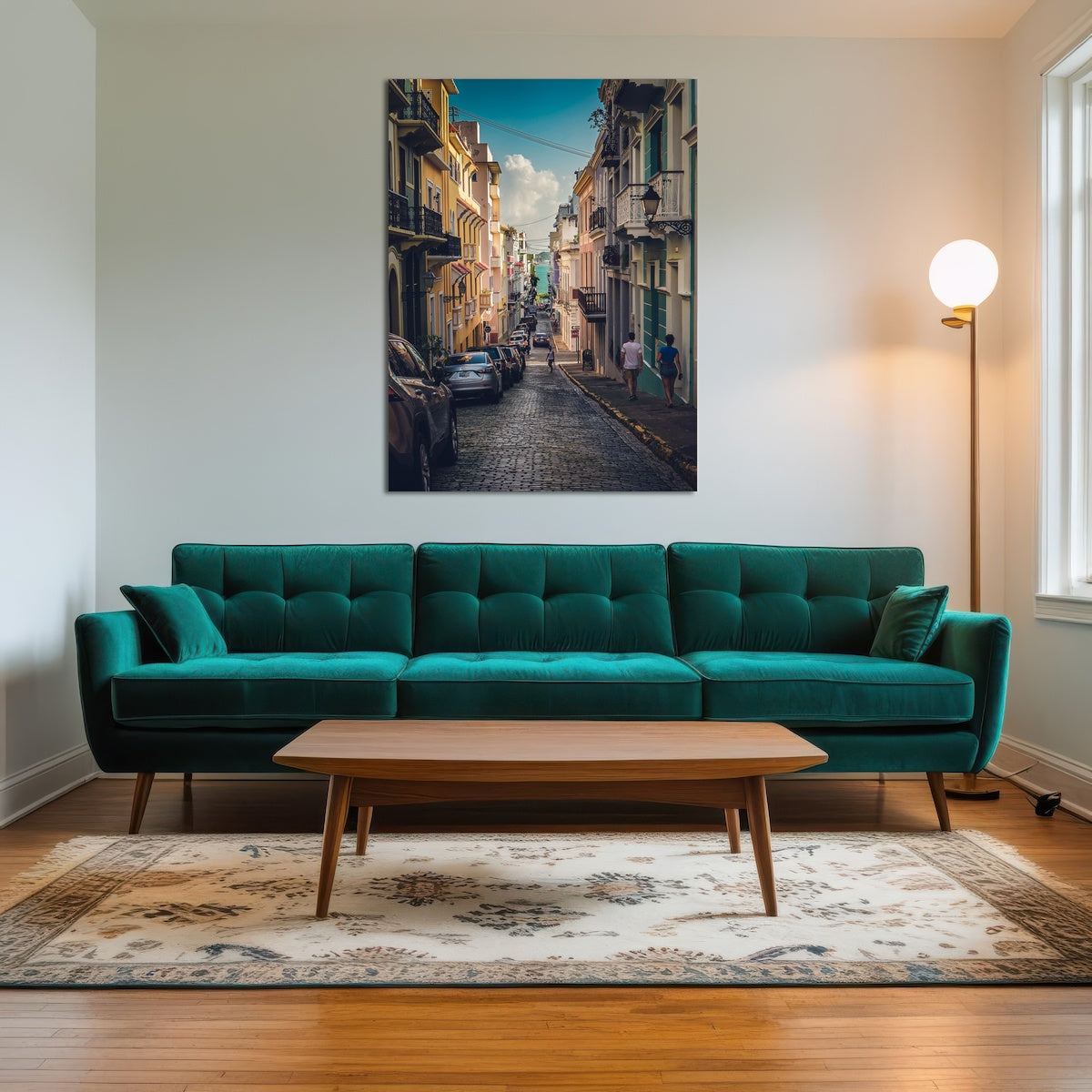 AUTO-MOCKUP ROOM | Street of San Juan Puerto Rico