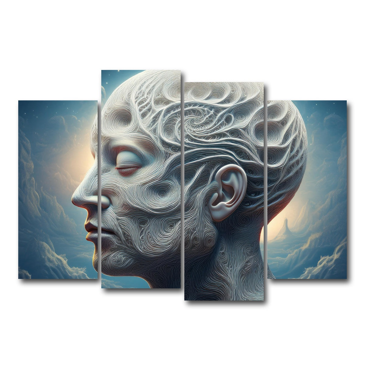 AUTO-MOCKUP WHITE | Strings of Mind | 4 Piece | Gallery Wrap Canvas | group=4_normal