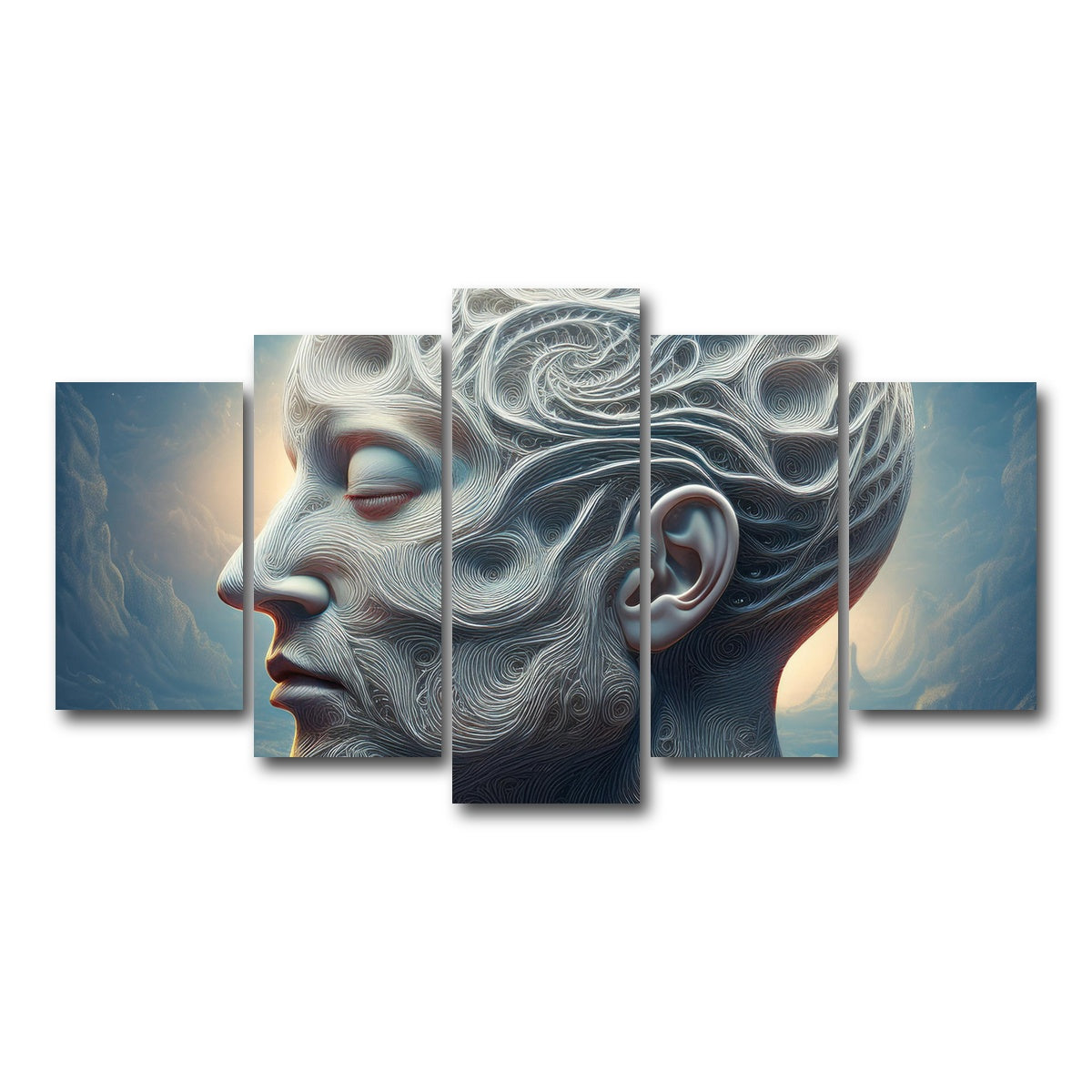 AUTO-MOCKUP WHITE | Strings of Mind | 5 Piece | Gallery Wrap Canvas | group=5_normal