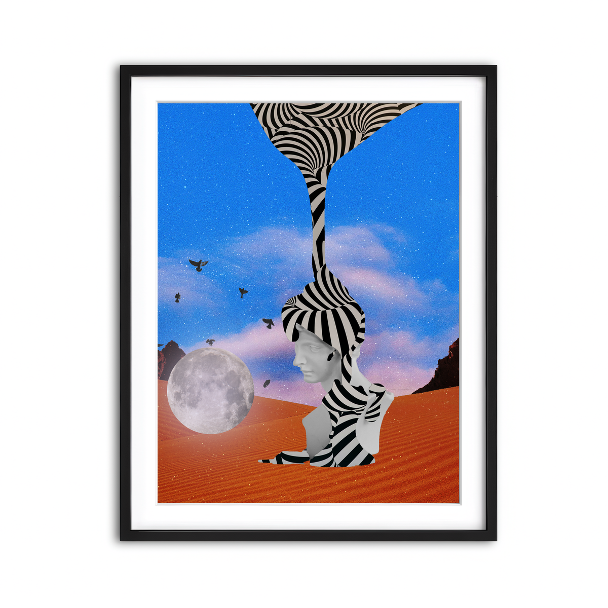 Framed Print 3x4 Black