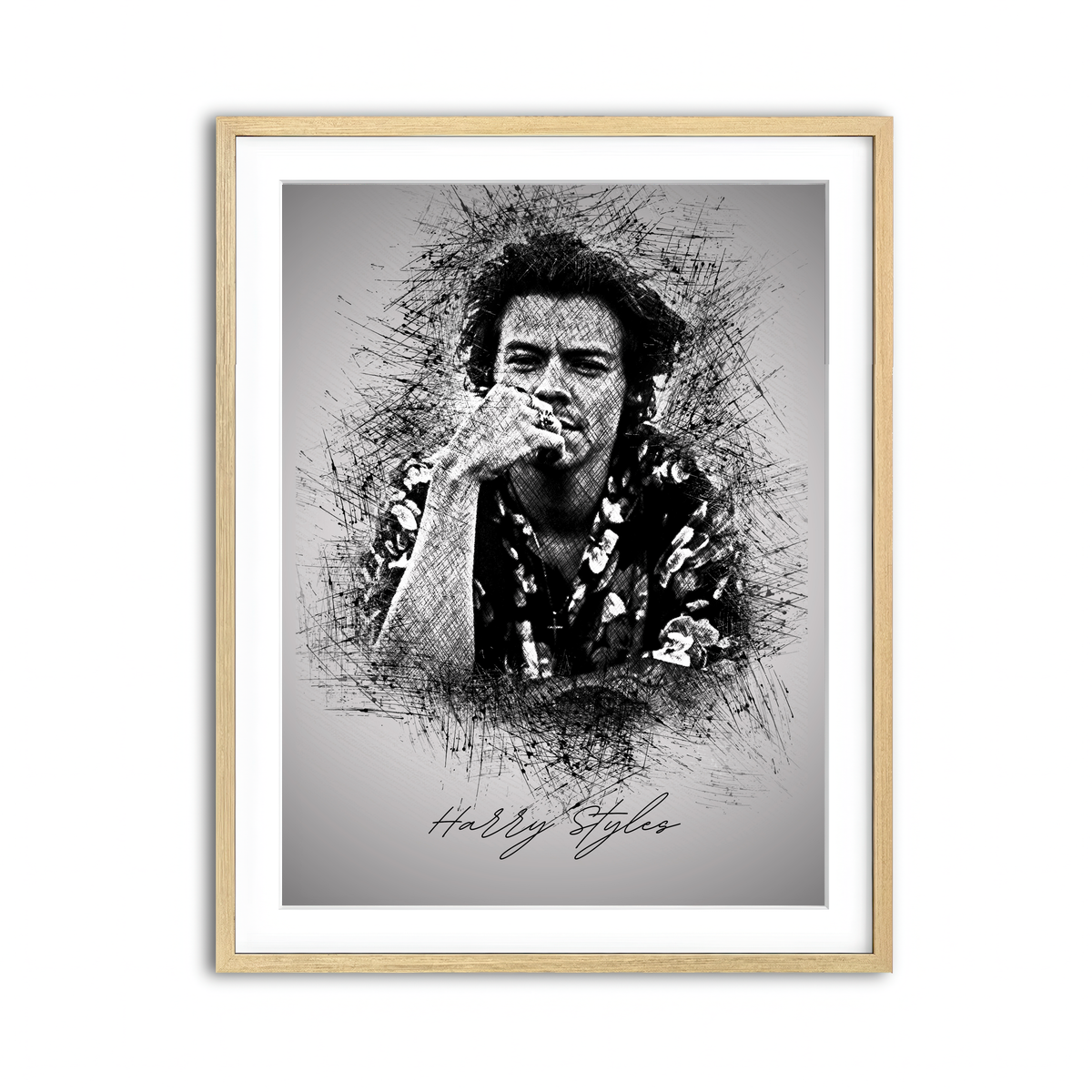 Framed Print 3x4 Natural