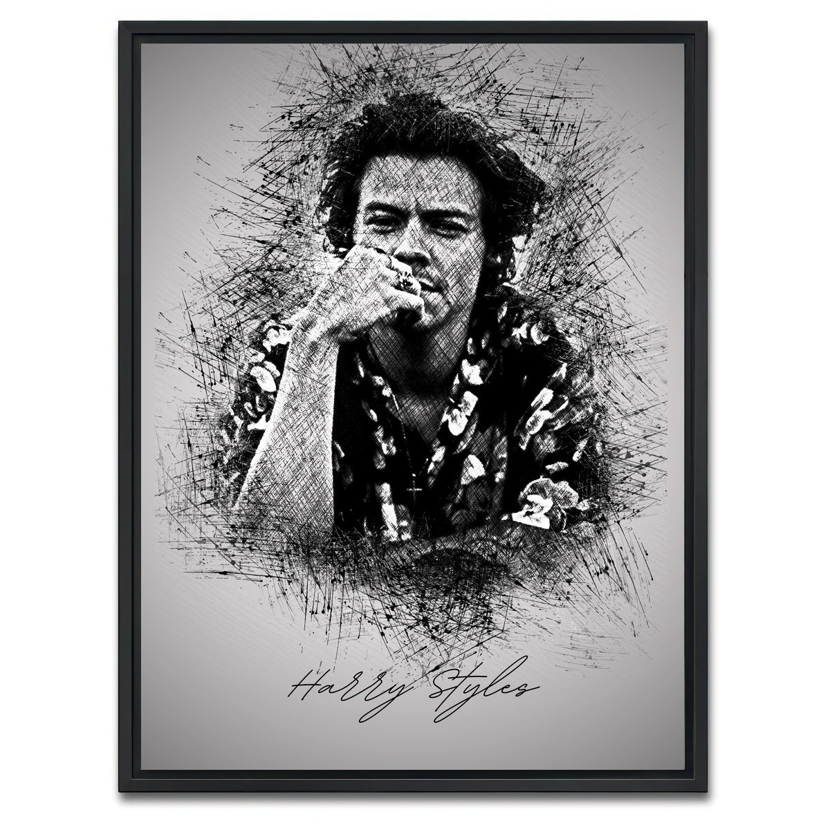 AUTO-MOCKUP WHITE | Styles | 1 Piece | Black Framed Canvas | group=3x4