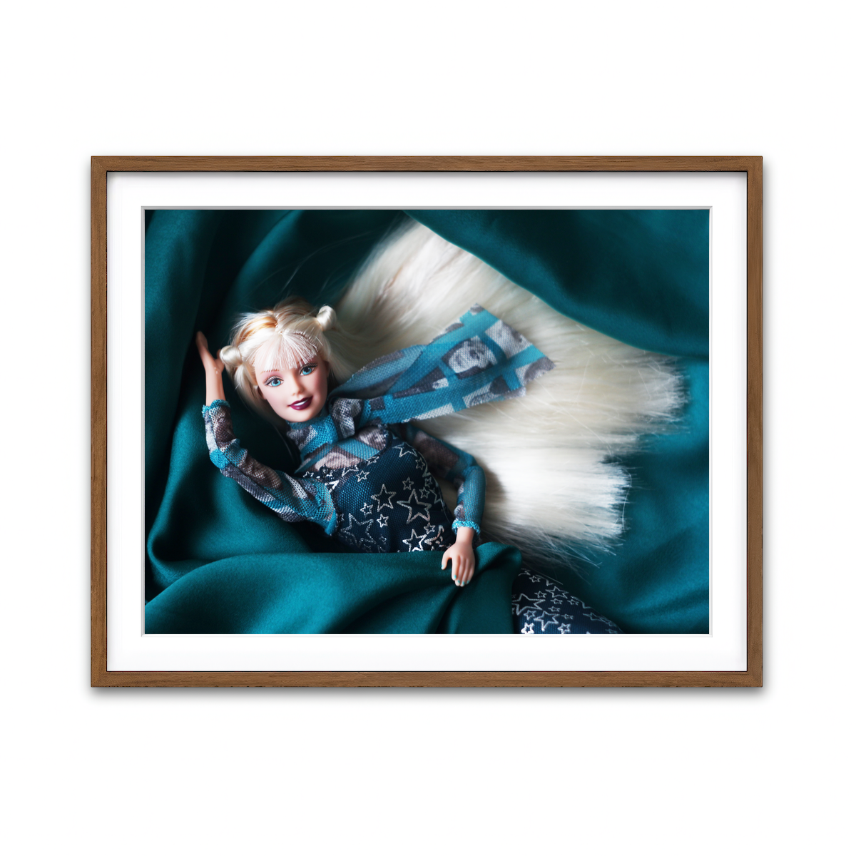 Framed Print 4x3 Walnut