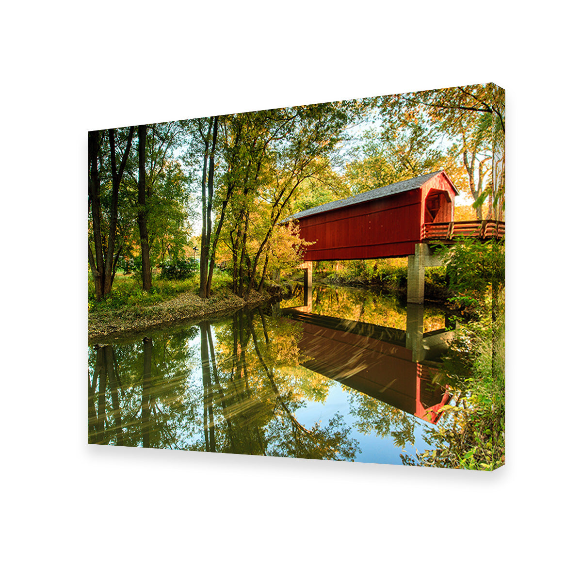 Sugar Creek Covered Bridge Wall Art
