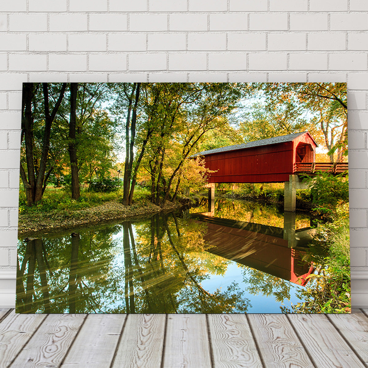 Sugar Creek Covered Bridge Wall Art
