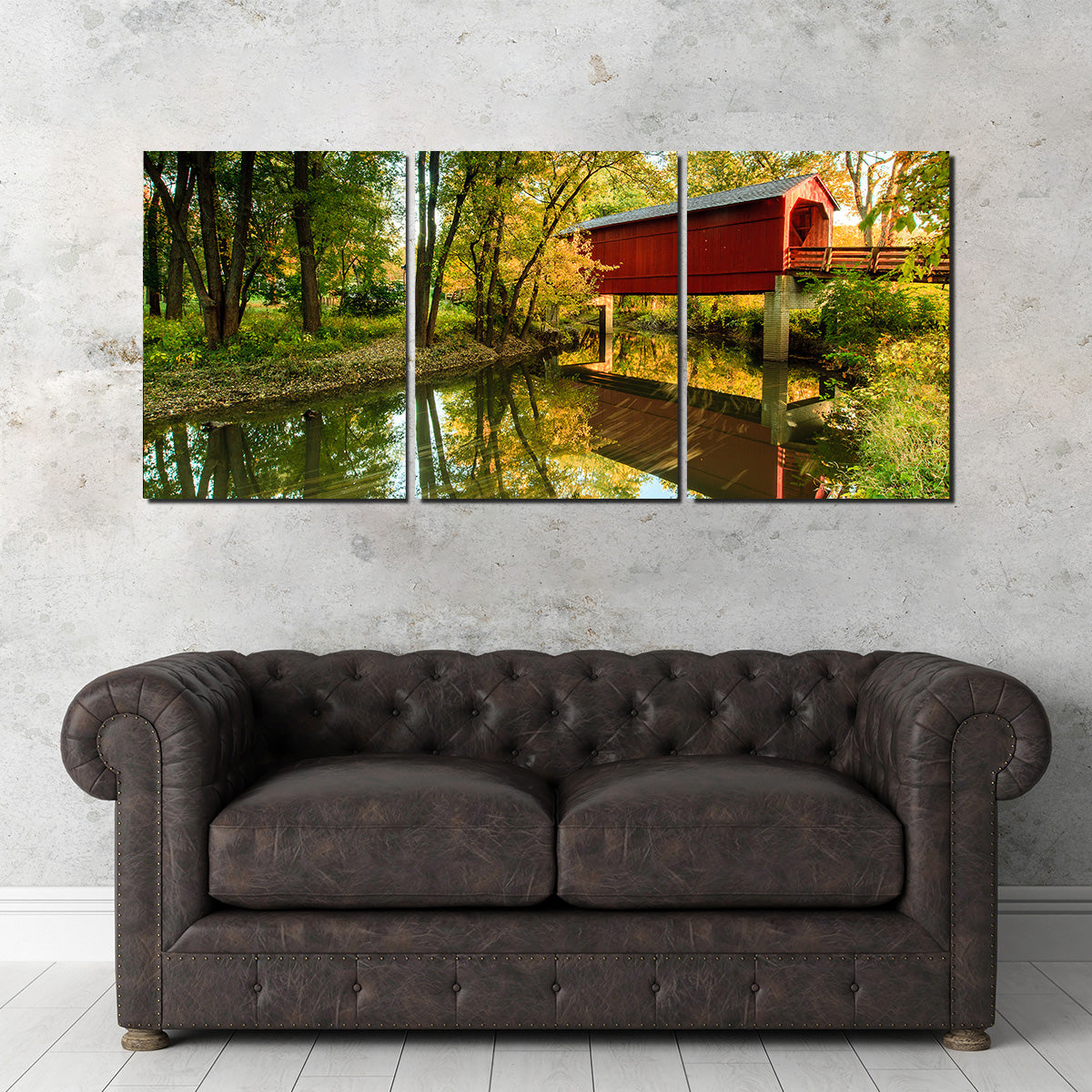 Sugar Creek Covered Bridge Wall Art