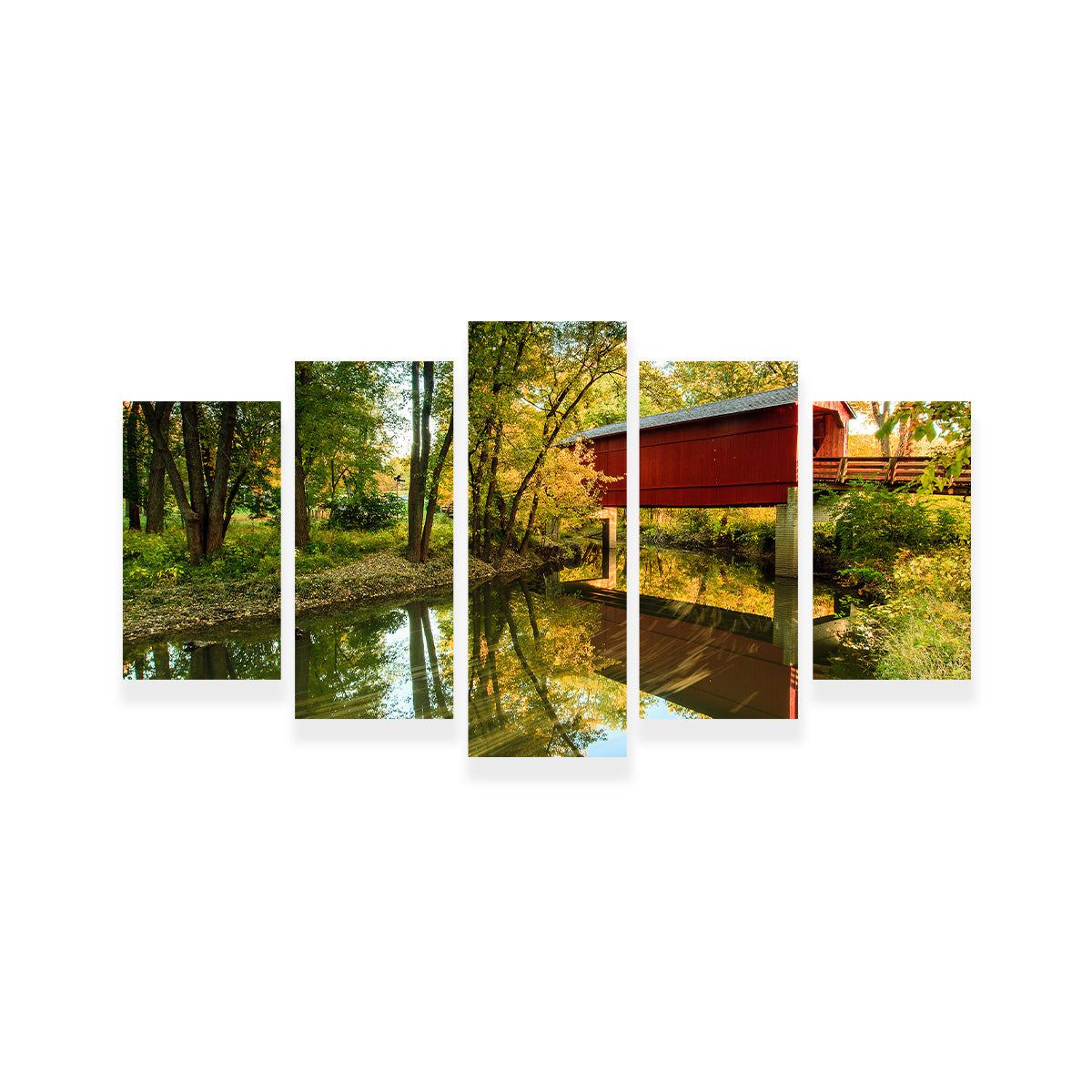 Sugar Creek Covered Bridge Wall Art