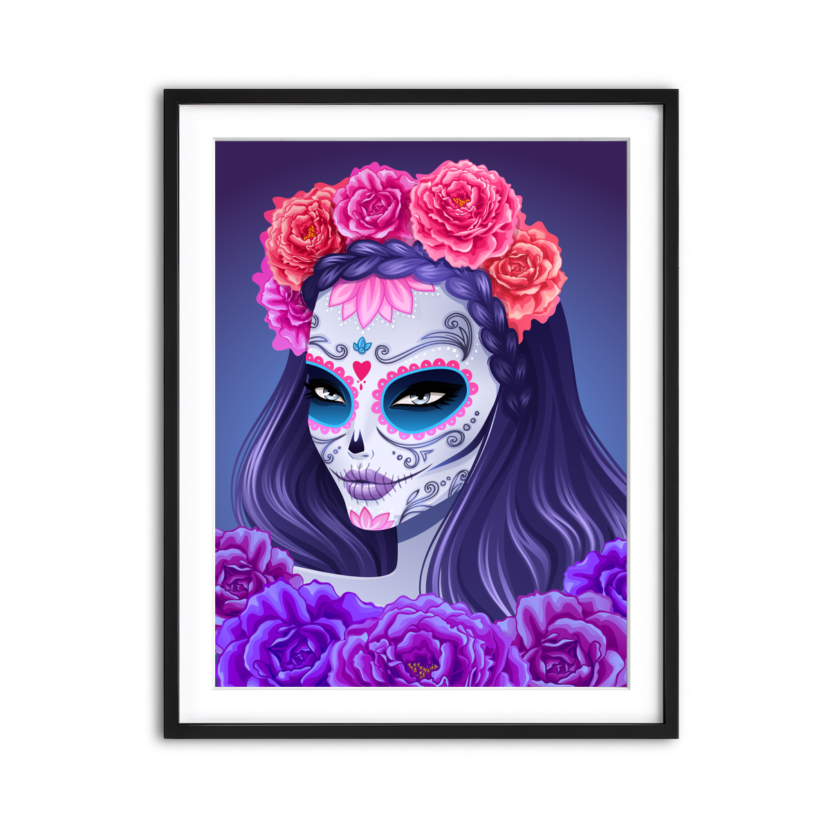 Framed Print 3x4 Black